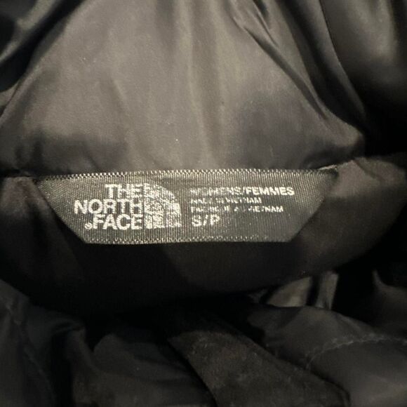 Black The North Face Womens 550 Puffer Vest Gilet - Picture 6 of 6